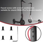 Viti di fissaggio del collegamento del palo della fronte dello scooter da 4 pezzi per Xiaomi Mijia M365/PRO
