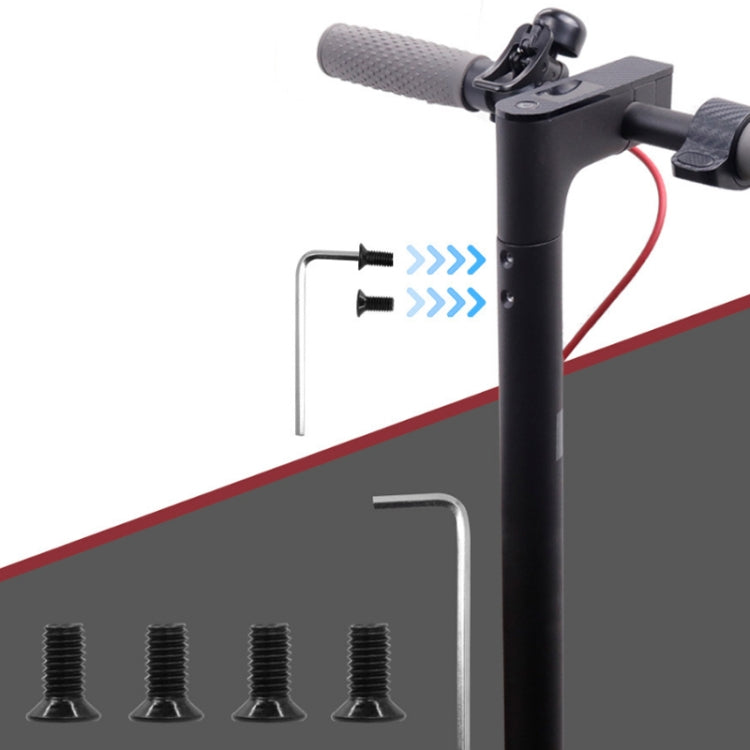Viti di fissaggio del collegamento del palo della fronte dello scooter da 4 pezzi per Xiaomi Mijia M365/PRO