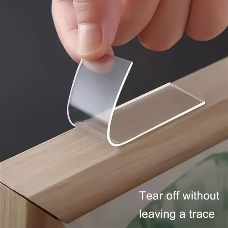 10 scatole Adesivo trasparente antitraccia Nessun residuo Nastro biadesivo ad alta viscosità, 10 Boxes