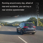 C188 GPS Tachimetro lunotto posteriore Head Up Display Speed Display HUD Car Universal, C188 GPS HUD