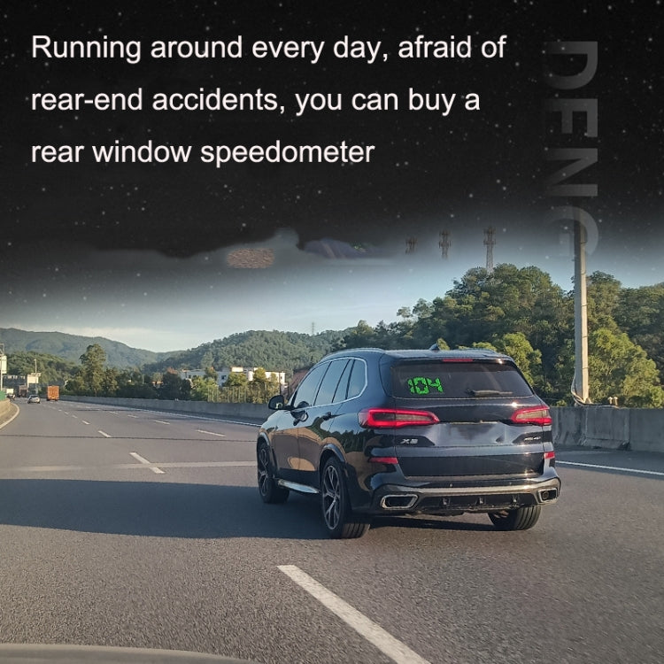 C188 GPS Tachimetro lunotto posteriore Head Up Display Speed Display HUD Car Universal, C188 GPS HUD