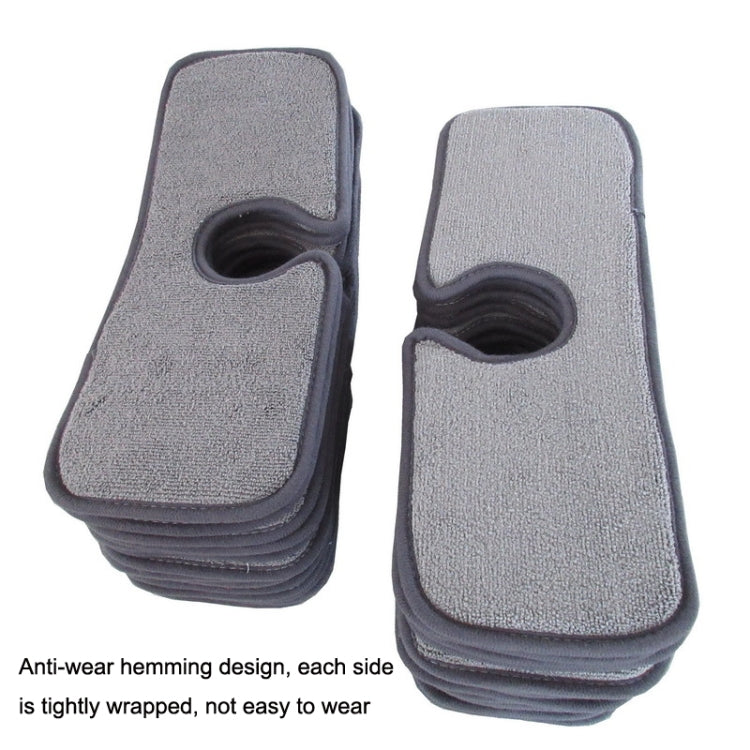 5 pezzi tampone di scarico per lavabo tampone assorbente per pulizia a secco asciugamano in fibra tappetino per acqua colore consegna casuale, dimensioni:, 38x13.5cm, 46x10cm, 46x15cm, 62.5x13cm