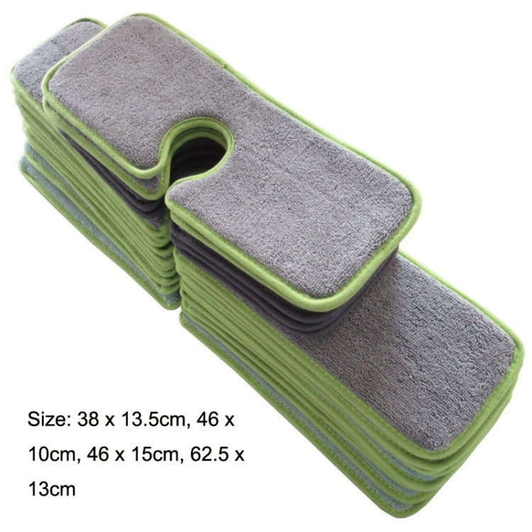 5 pezzi tampone di scarico per lavabo tampone assorbente per pulizia a secco asciugamano in fibra tappetino per acqua colore consegna casuale, dimensioni:, 38x13.5cm, 46x10cm, 46x15cm, 62.5x13cm