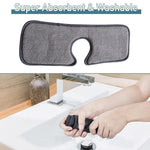 5 pezzi tampone di scarico per lavabo tampone assorbente per pulizia a secco asciugamano in fibra tappetino per acqua colore consegna casuale, dimensioni:, 38x13.5cm, 46x10cm, 46x15cm, 62.5x13cm