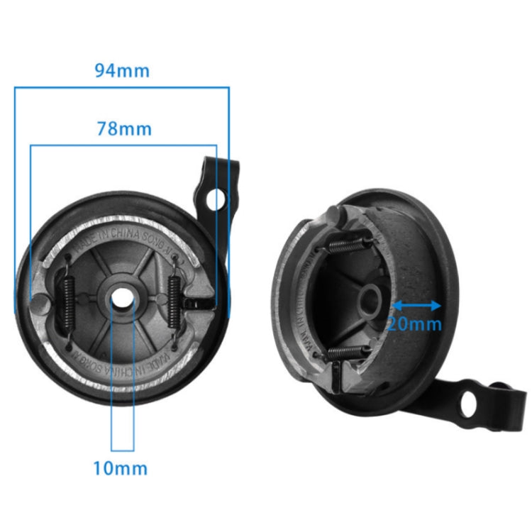 Dispositivo stack freno ruota anteriore scooter elettrico per Ninebot MAX G30
