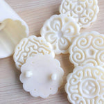 2 strumenti per la cottura di stampi per pasticceria pressati a mano rotondi Moon Festival, modello:, 10, 24, 25, 26, 28, 29, 30, 31, 33, 35, 36, 37, 41, 42, 21