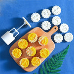 2 strumenti per la cottura di stampi per pasticceria pressati a mano rotondi Moon Festival, modello:, 10, 24, 25, 26, 28, 29, 30, 31, 33, 35, 36, 37, 41, 42, 21
