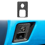 Adesivo per la cornice dell'interruttore del freno a mano elettronico della Chevrolet Corvette C8