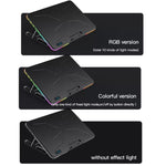 CoolCold F5 Staffa regolabile con 6 ventole per laptop fino 17"