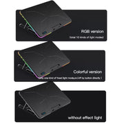 CoolCold F5 Staffa per radiatore per laptop Scrivania per ufficio Dispositivo di raffreddamento per laptop regolabile, Stile:, Basic Edition, Colorful Edition, Fantasy Edition