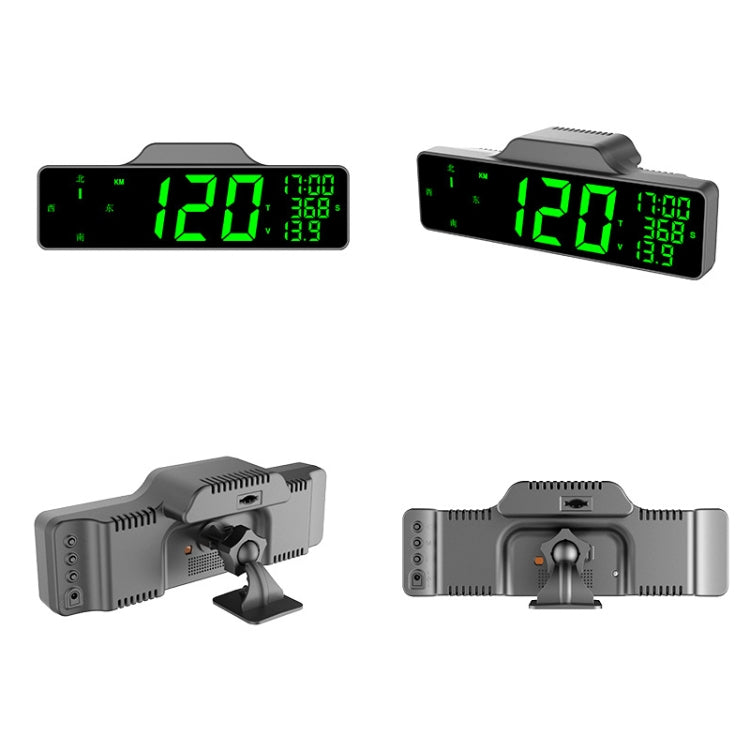Car HUD Car Head-up Display Bussola Tachimetro GPS multifunzione, 8.0 Inch Screen, 9.0 Inch Screen