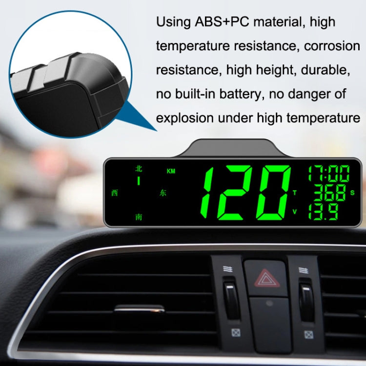 Car HUD Car Head-up Display Bussola Tachimetro GPS multifunzione, 8.0 Inch Screen, 9.0 Inch Screen