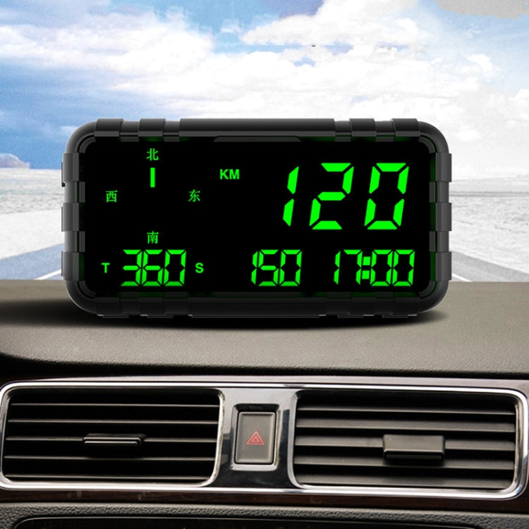 GPS Head-up Display Velocità Chilometraggio Bussola Auto Generale, C3012 GPSHUD