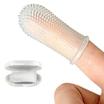 Spazzolino da denti per la pulizia orale dell'impalcatura dei denti in silicone per animali domestici da 5 pezzi, Upgraded White, White, Blue, Red