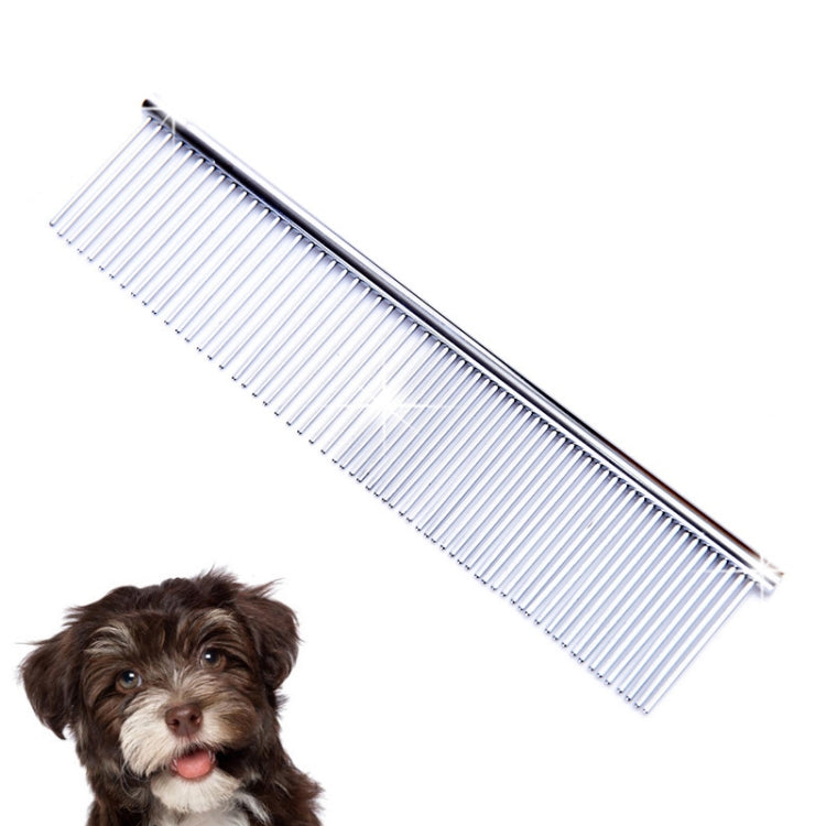 Pettine per animali domestici in acciaio inossidabile da 5 pezzi, XS, M, L, XL