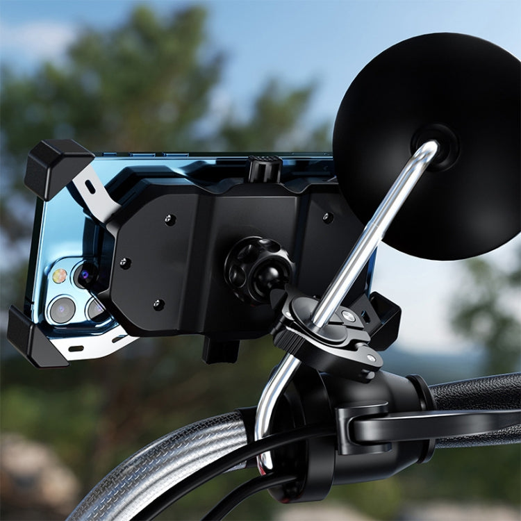 Base fissa per staffa per telefono cellulare per bicicletta da moto, R17, R18