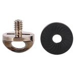 5 pezzi 1/4 di base per fotocamera digitale Accessori fotografici a vite, Thread, Plaid
