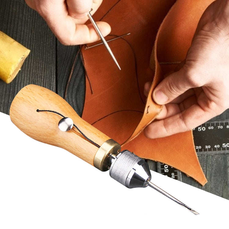 Strumento per cucire in pelle fai-da-te fatto a mano Strumento per intagliare la pelle, Sewing Device