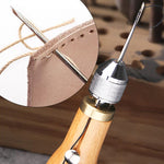 Strumento per cucire in pelle fai-da-te fatto a mano Strumento per intagliare la pelle, Sewing Device