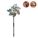 5 PZ Balcone Giardino Terreno Agricolo Cattura Uccelli Riflettore Anti-uccello Laser Mulino A Vento, Stile:, Seven, Eight, Silver Octagon
