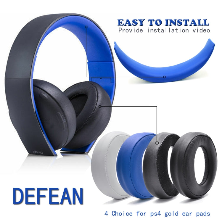 Copri cuffia in spugna per cuffie Sony PS3 PS4 oro