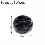 Custodia in peluche per microfono Blue Yeti 9x10 cm