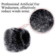 Custodia in peluche per microfono Blue Yeti 9x10 cm