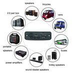 Modulo Bluetooth JQ-D102BT con amplificatore 2x3W
