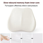 Cuscino lombare in memory foam Cuscino lombare per sedile da ufficio, Tibetan, Girly Pink, Green, Lemon Yellow