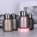 Bicchiere da 280 ml in acciaio inossidabile 304 con manico sottovuoto, Black, Gold, Green, Silver, Rose Gold