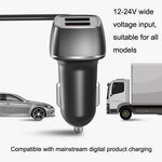 One For Four Car Charger QC3.0 Fast Charge 4USB Caricabatteria per auto anteriore e posteriore per auto, stile:, Standard Edition, Upgraded Edition