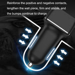 One For Four Car Charger QC3.0 Fast Charge 4USB Caricabatteria per auto anteriore e posteriore per auto, stile:, Standard Edition, Upgraded Edition