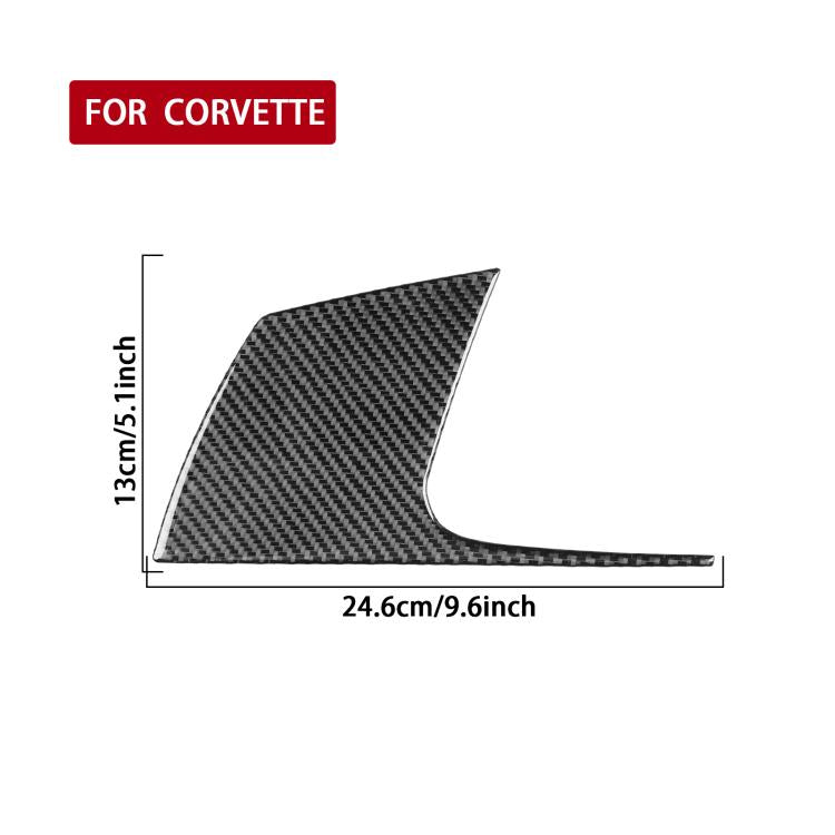 Adesivi decorativi principali per il lato guidatore della Chevrolet Corvette C8 con guida a sinistra, Left-Hand Drive