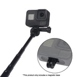 Base sostitutiva magnetica pieghevole in metallo per GoPro HERO10 Black / HERO9 Black / HERO8 Black/MAX