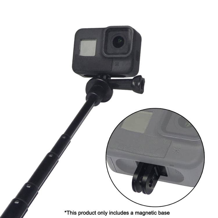 Base sostitutiva magnetica pieghevole in metallo per GoPro HERO10 Black / HERO9 Black / HERO8 Black/MAX