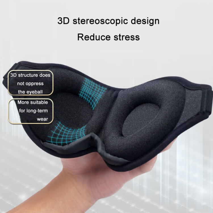 Maschera per gli occhi integrata con ala nasale tridimensionale traspirante 3D