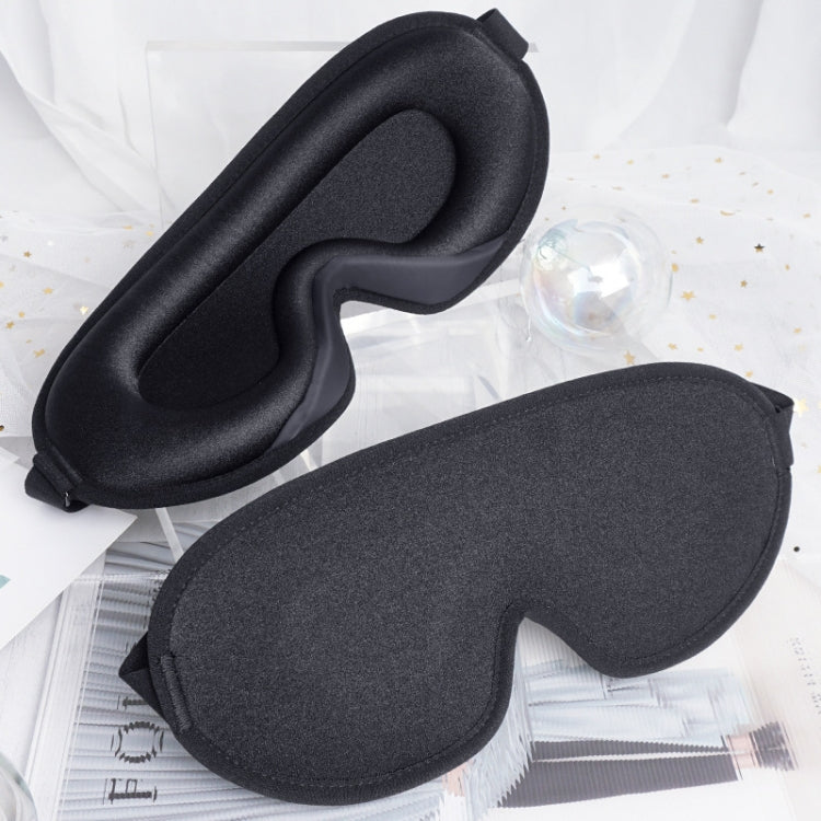 Maschera per occhi oscurante tridimensionale traspirante per il sonno, Black, Gray, Champagne Color, Color Matching