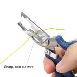 2 pinze per pesca con esche artificiali, pinze per esche artificiali + corda anti-smarrimento, Fishing Pliers Hook