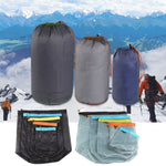 LUCKSTONE WSD2005020 Borsa organizzativa in rete leggera, dimensioni:, S (Gray Blue), M (Gray Orange), L (Gray Green), XL (Gray Blue), XXL (Gray Black), S (Black Blue), M (Black Orange), L (Black Green), XL (Black Blue), XXL (Black Black)              ...