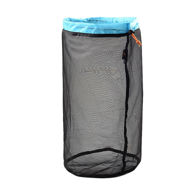 LUCKSTONE WSD2005020 Borsa organizzativa in rete leggera, dimensioni:, S (Gray Blue), M (Gray Orange), L (Gray Green), XL (Gray Blue), XXL (Gray Black), S (Black Blue), M (Black Orange), L (Black Green), XL (Black Blue), XXL (Black Black)              ...