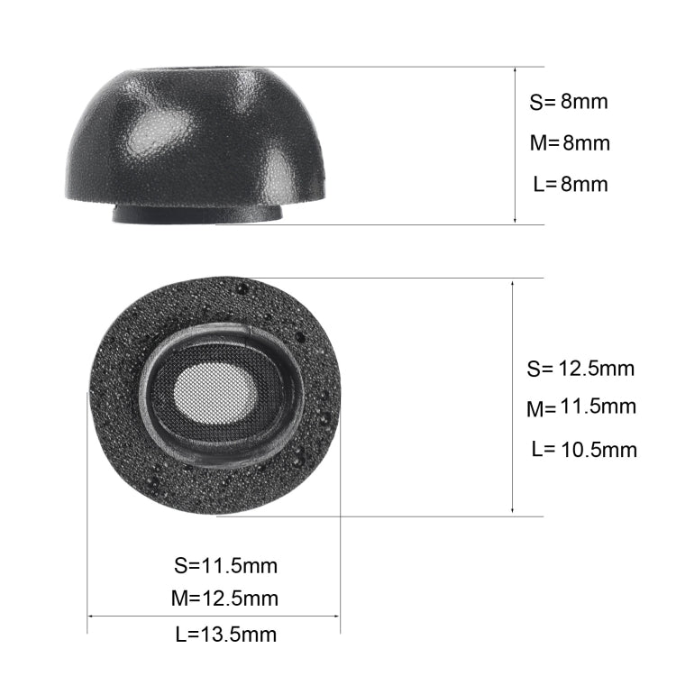 Tappi auricolari in memory foam per AirPods Pro