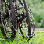 WEST BIKING Lucchetto a combinazione per cavo antifurto per bicicletta, lunghezza:, 2M, 2M With Buckle Rope