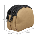 H25 Sport all'aria aperta Nylon Micro Slingshot Steel Ball Marsupio Mini portamonete, H25 Khaki, H25 Black, H25 Army Green