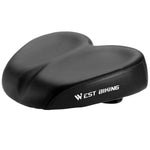 WEST BIKING Sella per bicicletta allargata e confortevole che assorbe gli urti, YP0801133