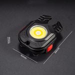 E-SMARTER W5129 Mini torcia portatile a luce forte, specifica:, With Keychain, With Tape Rope