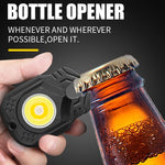 E-SMARTER W5129 Mini torcia portatile a luce forte, specifica:, With Keychain, With Tape Rope