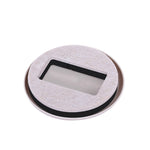 5 PCS Computer Seat Pulley Holder Roller Pad antiscivolo, Square Bean-colored Felt Bottom, Square Brown Felt Bottom, Round Bean Color Plastic Bottom, Round Black Plastic Bottom