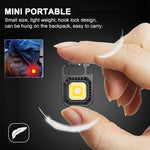 E-SMARTER W5130 Mini portachiavi torcia portatile a luce forte, specifica:, Light, With Bracket