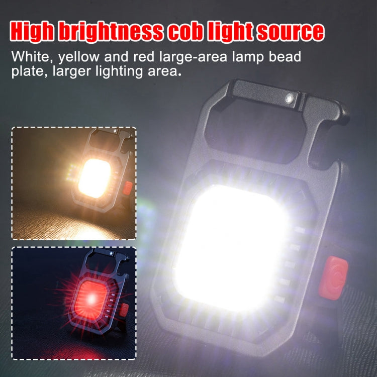 E-SMARTER W5130 Mini portachiavi torcia portatile a luce forte, specifica:, Light, With Bracket