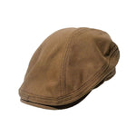 Berretto in lino retrò con berretto in avanti Berretto primaverile ed estivo, Black, White, Beige, Red Brown, Dark Khaki, Light Khaki